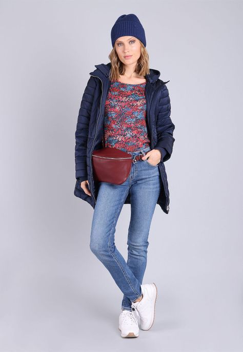 Polera Escote Redondo Con Estilo Estampado Mujer Esprit-3