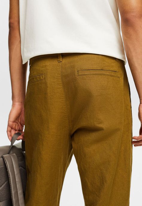 Pantalón Corte Recto Hombre Esprit 034EE2B302-2
