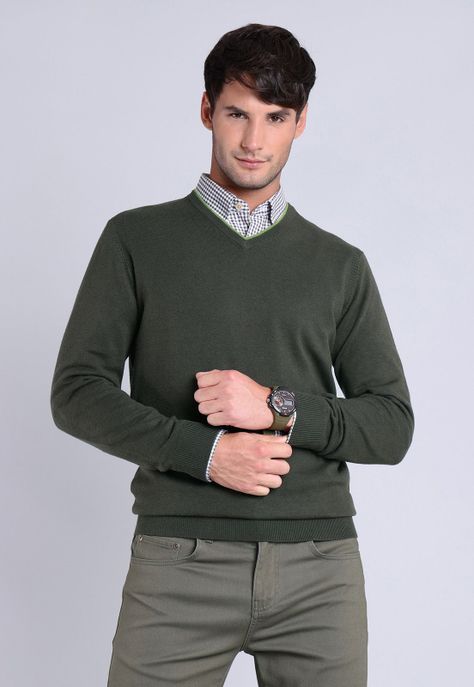 Sweater Cuello V Guy Laroche-0