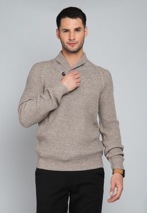 Sweater Cuello Smoking Guy Laroche GLBII47BE-0