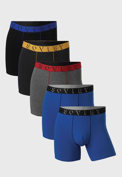 Boxer Trunk Fit Pack 5 Unidades Soviet BOS2405SU-0