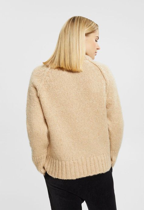 Sweater En Mezcla De Lana Mujer Esprit-1