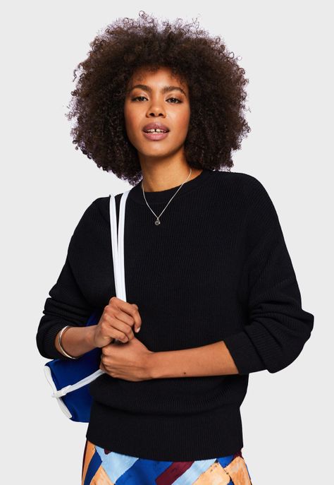 Sweater De Manga Larga Mujer Esprit-0