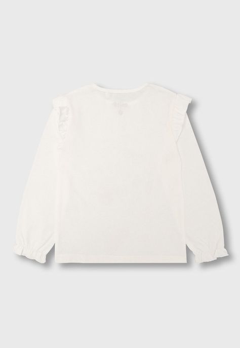 Polera Manga Larga Niña Osito OPOA656EC-1