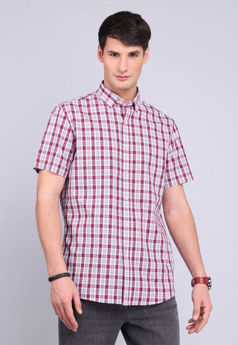 Camisa Cuadros Manga Larga Guy Laroche GLBVF08RO-0