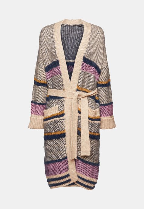 Cárdigan Oversize De Punto Grueso Mujer Esprit-3