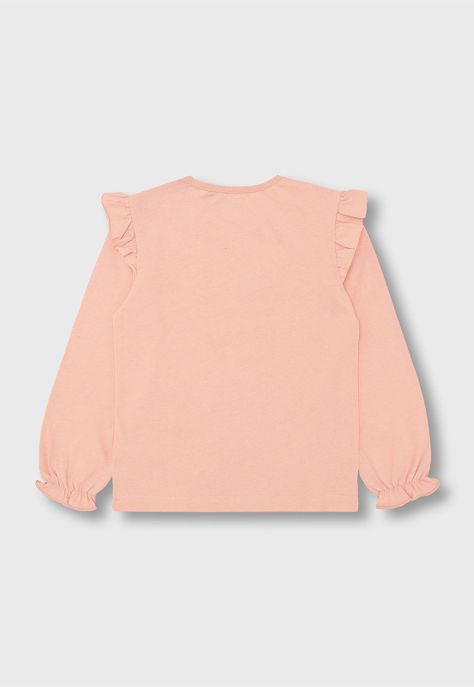 Polera Manga Larga Niña Osito OPOA654NA-1