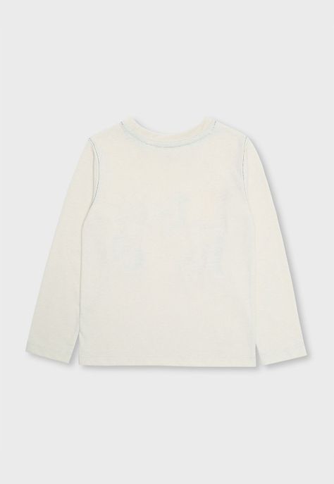 Polera De Manga Larga Niño Osito-1