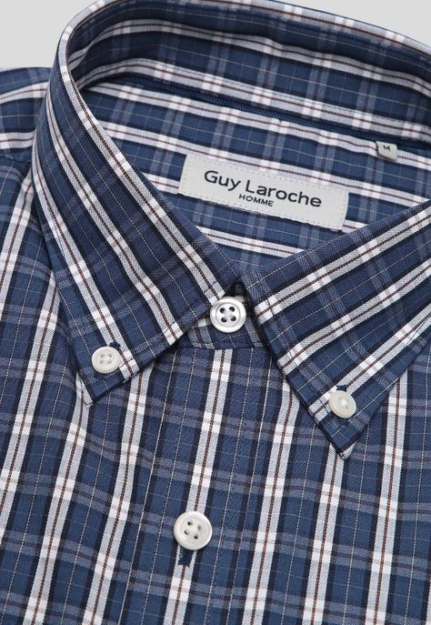 Camisa Cuadros Guy Laroche GLAIF03AZ-4