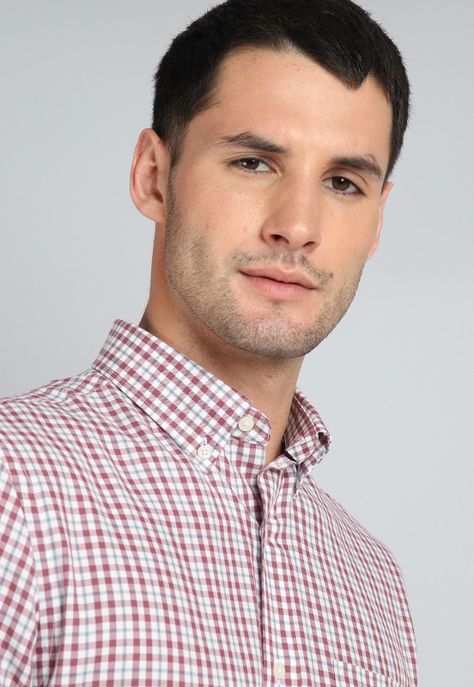 Camisa Cuadros Manga Larga Guy Laroche GLBIF46FU-2