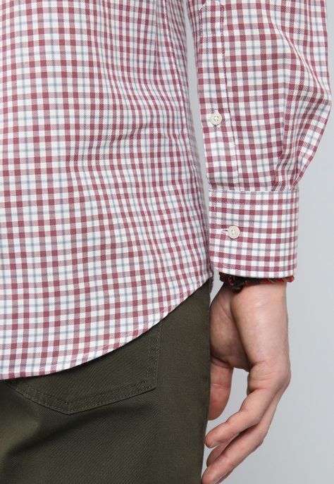 Camisa Cuadros Manga Larga Guy Laroche GLBIF46FU-5