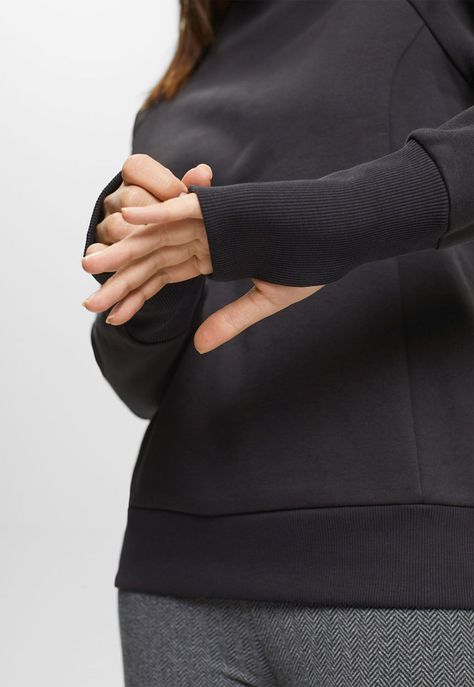 Polerón Con Agujeros Para El Pulgar Mujer Esprit Sport-2