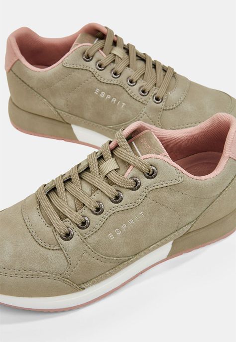 Zapatillas De Polipiel Mujer Esprit-2
