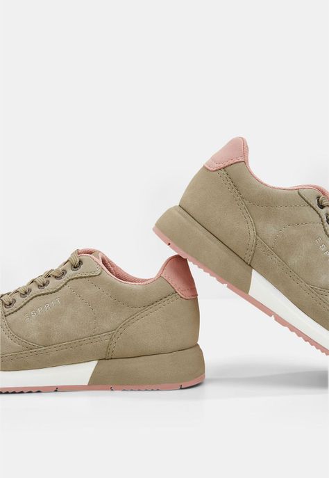 Zapatillas De Polipiel Mujer Esprit-1
