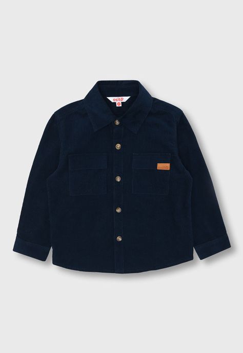 Camisa Manga Larga Niño Osito OCMO615NB-0
