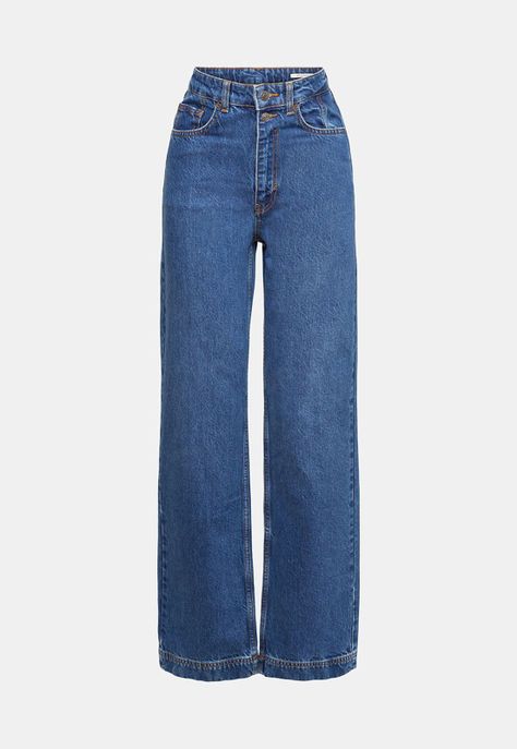 Jeans Recto Mujer Esprit-3