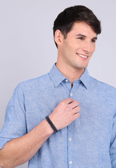 Camisa Rayas Manga Larga Guy Laroche GLBVF17DE-1