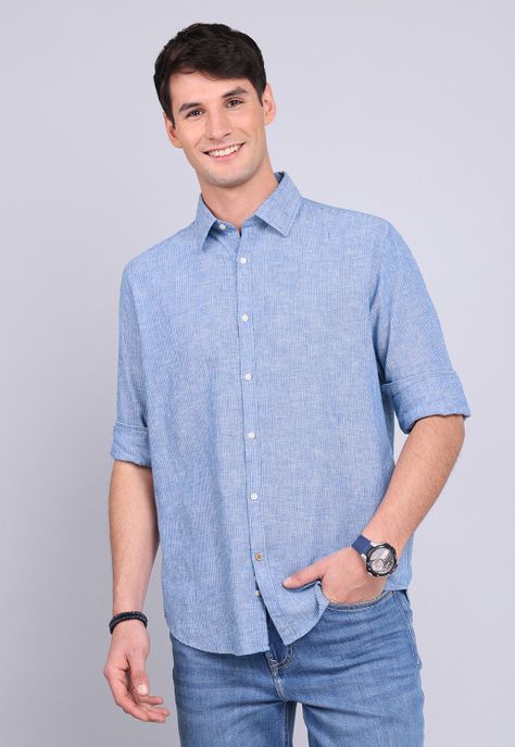 Camisa Rayas Manga Larga Guy Laroche GLBVF17DE-4