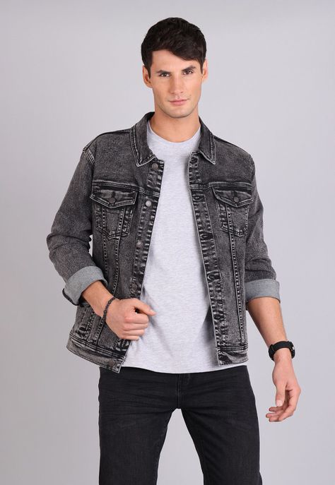 Chaqueta Denim Hombre Soviet SJKH679NE-0