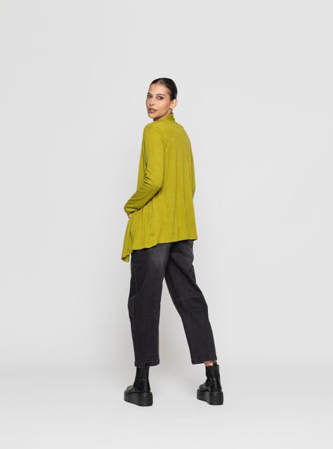 Tapado Mujer Kaelis Verde  Lineatre-2