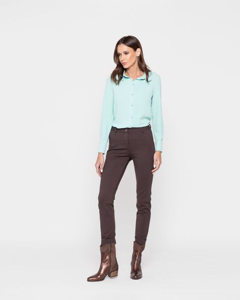 BLUSA HIBISCO MENTA Ludovica-0
