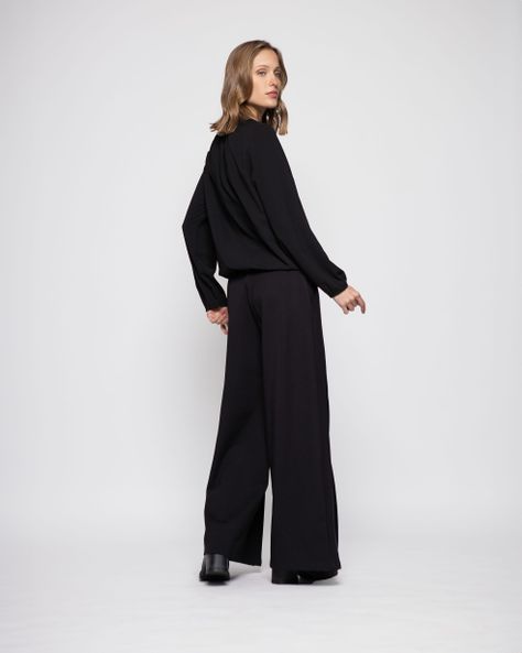 BLUSA MAGNOLIA NEGRO Ludovica-2
