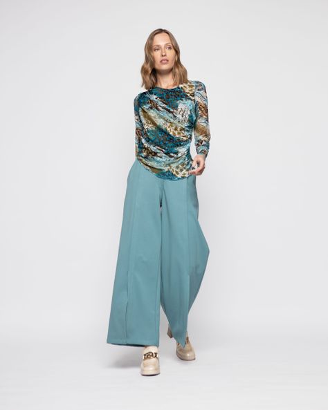 POLERA FRESIA TURQUESA Ludovica-0