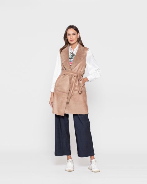 ABRIGO ALELI BEIGE Ludovica-0