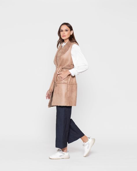 ABRIGO ALELI BEIGE Ludovica-1