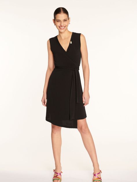 Vestido Camelia Negro Ludovica-0