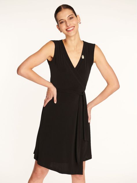 Vestido Camelia Negro Ludovica-1