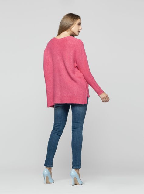 Sweater Mujer Ronja Rosa Lineatre-0