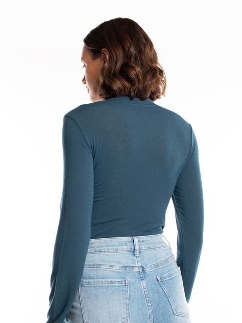 Polera  Azul Lineatré-1