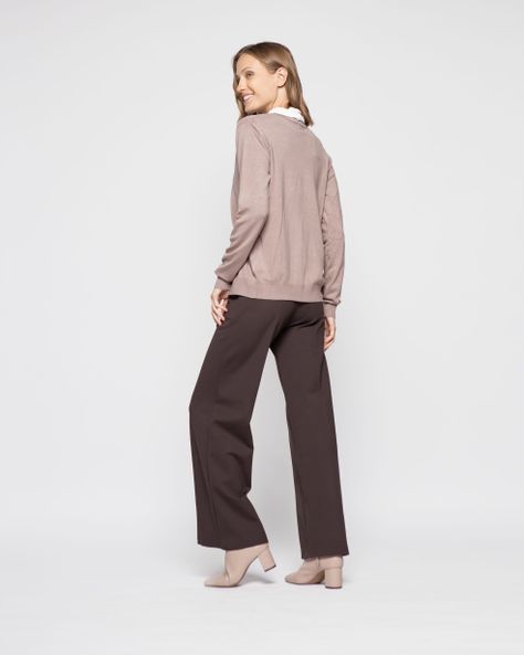SWEATER CALENDULA CHOCOLATE Ludovica-2