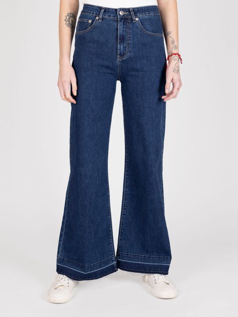 Pantalon Jeans Azul Ludovica-2