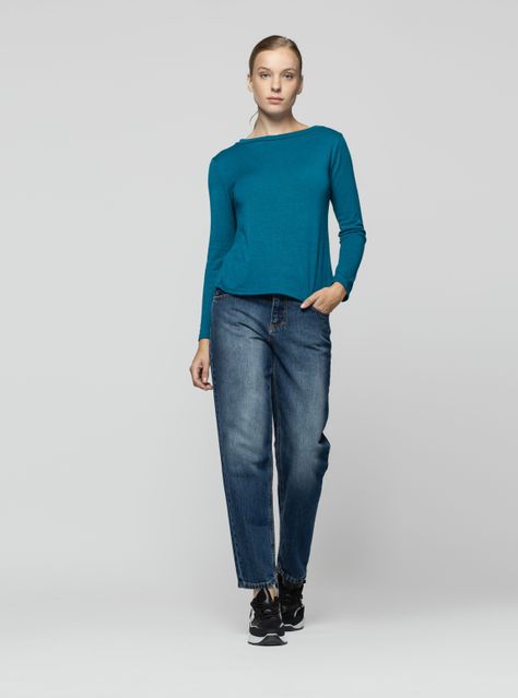 Polera Mujer Nilia Verde  Lineatre-1