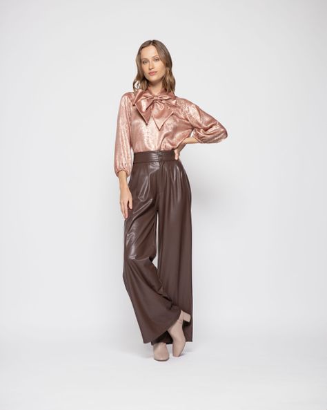 BLUSA NARCISO ROSA Ludovica-0