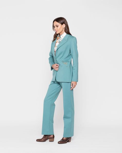 CHAQUETA HORTENSIA MENTA Ludovica-1
