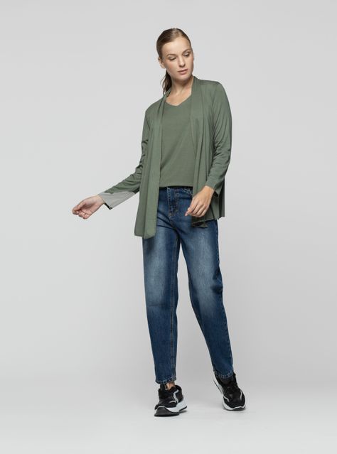 Tapado Mujer Nayren Verde  Lineatre-2