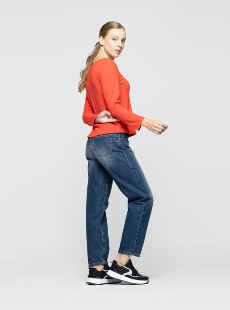 Polera Mujer Nilia Coral Lineatre-4