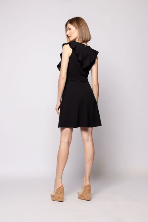 VESTIDO CLEMENCIA NEGRO Ludovica-2