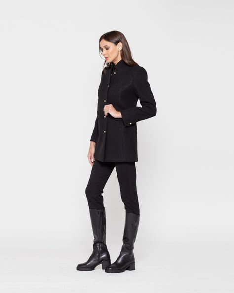 ABRIGO DALIA NEGRO Ludovica-1