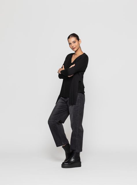 Bolero Mujer Anea Negro Lineatre-0
