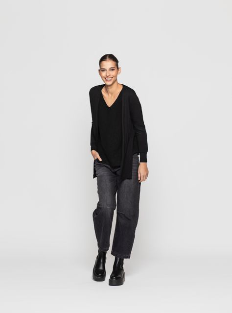 Bolero Mujer Anea Negro Lineatre-2