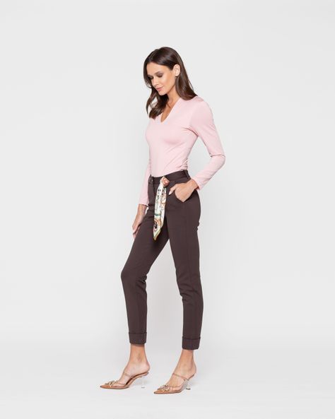 Pantalon Mujer Margarita Cafe Ludovica-0