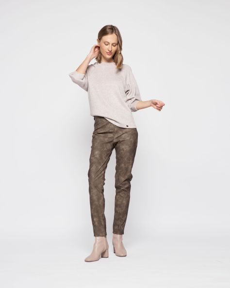 SWEATER MAGNOLIA BEIGE Ludovica-0