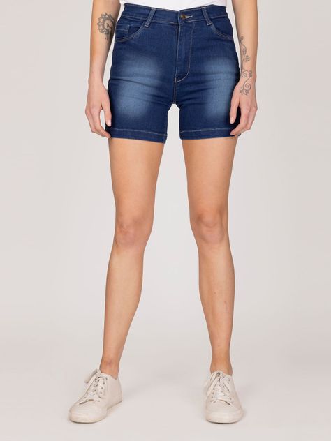 Short Azul Lineatre-0