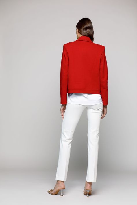 CHAQUETA DALIA ROJO Ludovica-2