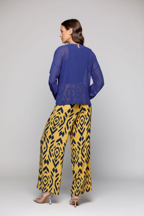 BLUSA ORQUÍDEA AZUL Ludovica-2