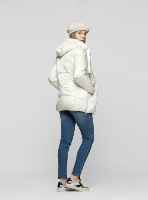 Parka Mujer Telia Blanco Lineatre-0